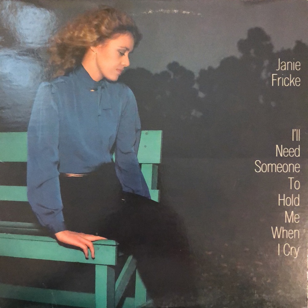 Janie Fricke I'll Need Someone To Hold Me When I Cry Vinyl Lp '80